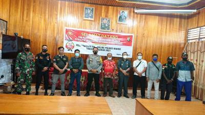 Evaluasi Kinerja Polres Nabire, Senkom Hadiri Undangan Kapolres