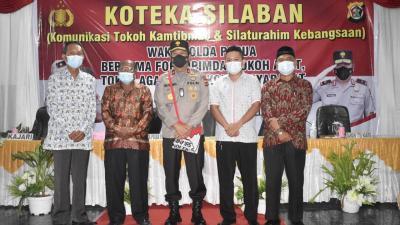 Ketua LDII Nabire Hadiri Kunjungan Kerja Wakapolda Papua, Ini Pesannya