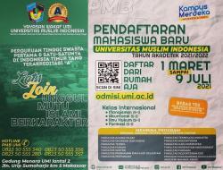 Buruan Daftar! Pendaftaran Maba UMI 2021 Tinggal Satu Bulan