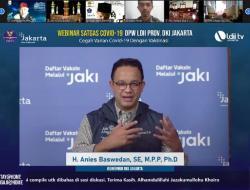 Atasi Pandemi, Gubernur DKI Jakarta: Tidak Hanya Gelar Vaksinasi, Edukasi Publik Juga Penting