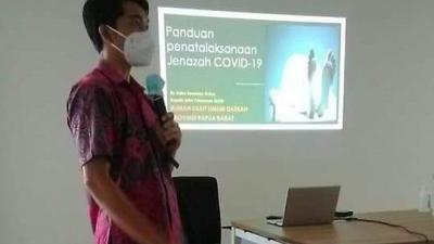 LDII Manokwari Ikuti Pelatihan Pemulasaraan Jenazah Covid-19