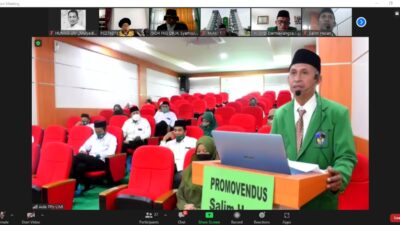 Salim Hasan Dosen FAI UMI, Raih Gelar Doktor Bidang Manajemen Pendidikan Islam