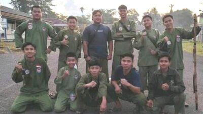 Bergeliat Lagi, Atlet Persinas ASAD Ikuti Latihan Bersama Perguruan Pencak Silat se-Kota Manokwari