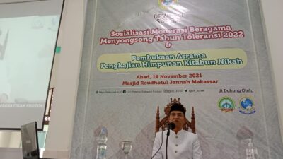 Kepala Kanwil Kemenag Sulsel Bicara Moderasi Beragama di Pengajian LDII