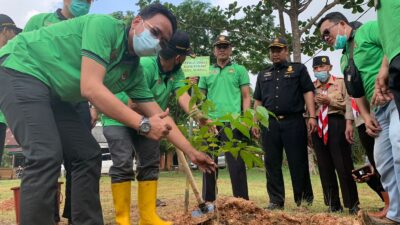 Bangkitkan Kembali Semangat Penghijauan Lingkungan, LDII Sumsel Tanam 18.000 Pohon