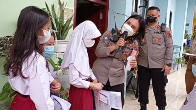 Gerai Vaksinasi Merdeka Anak di SDN 64 Kota Jambi Berjalan Sukses