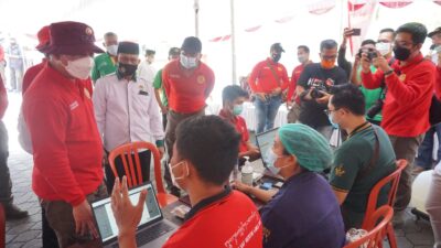 Binda Bali Apresiasi LDII, Vaksinasi Booster Capai Seribu Dosis