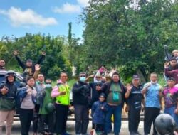 Remaja LDII Touring ke Negeri di Aatas Awan Kabupaten Pegaf