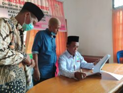 Takmir Masjid Al-Mubarok LDII Terima Hibah dari Pemkab Manokwari