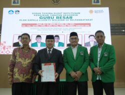Berkah Ramadan, UMI Terima SK Prodi Teknik Lingkungan dan Guru Besar Dosen FEB