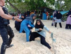 Warga LDII Biak Numfor Rekreasi Bersama di Pantai Bosnik