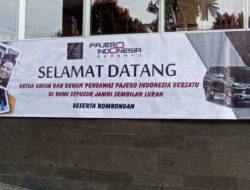 Komunitas Pajero Indonesia Bersatu Gelar Touring Jawa-Sumatera