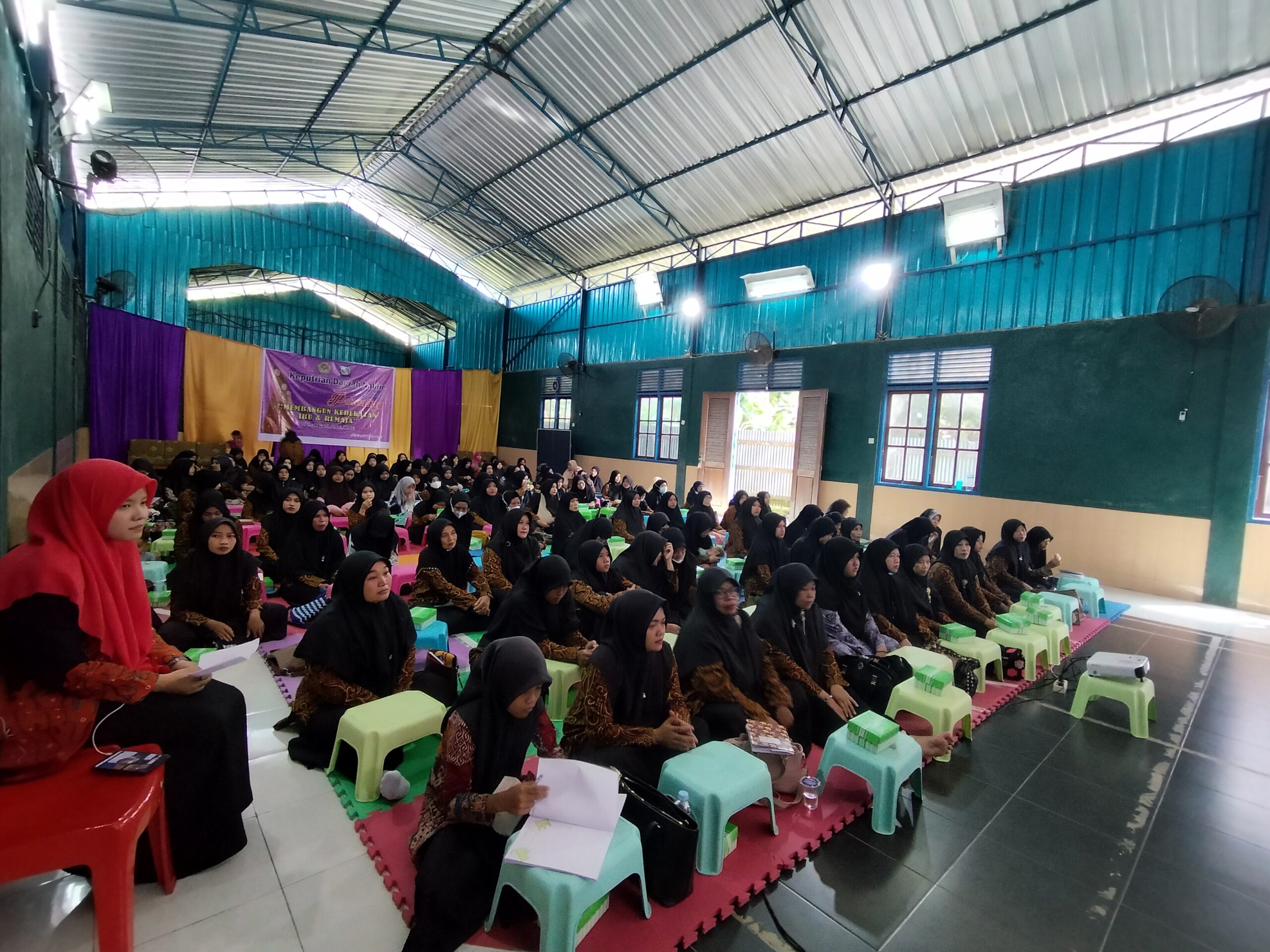 Antusias Keputrian LDII dalam Mengikuti Pengajian