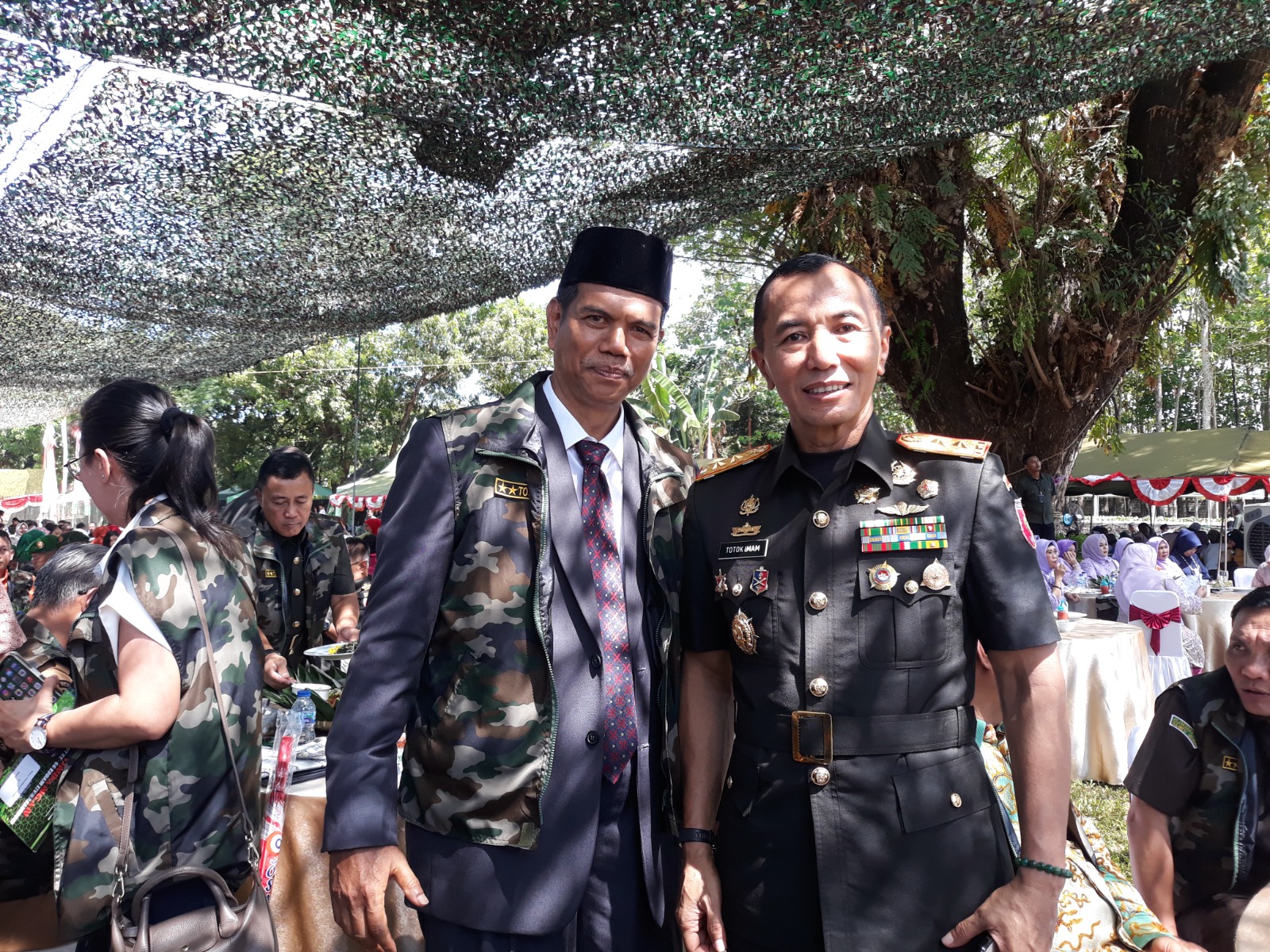 Ketua LDII Sulsel Hadiri Peringatan HUT ke-66 Kodam XIV/Hasanuddin