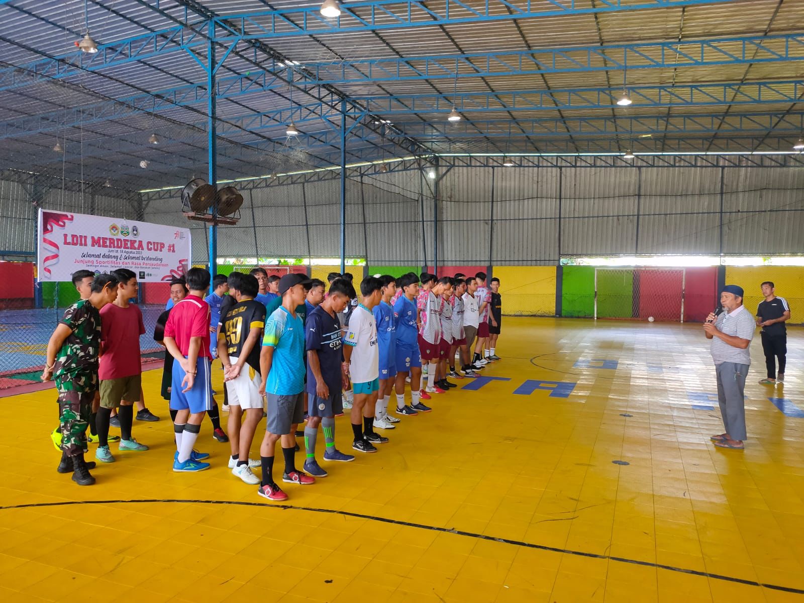 LDII Sidrap Rayakan Hari Kemerdekaan dengan Futsal LDII se-Ajatappareng