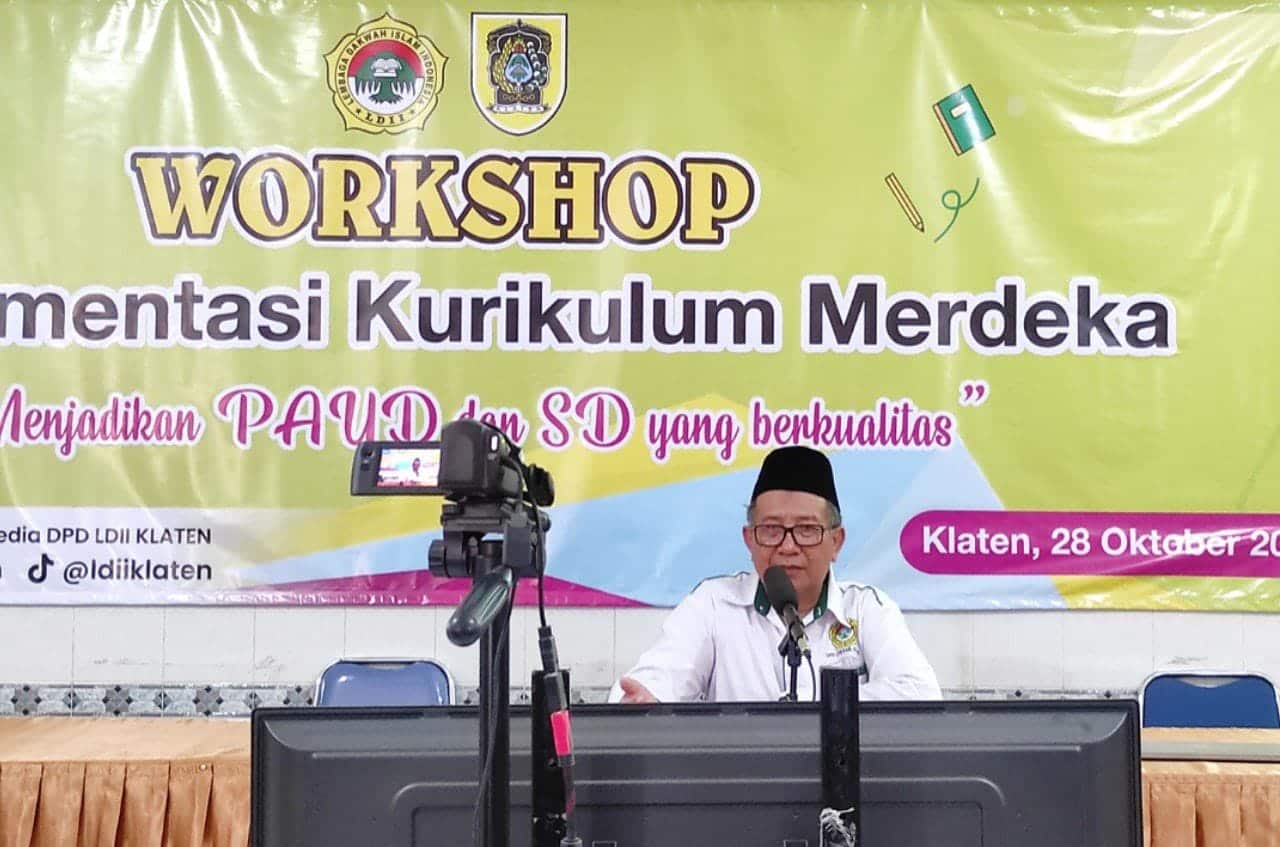 Jadikan Paud dan SD Berkualitas, LDII Klaten Gelar Workshop Implementasi Kurikulum Merdeka Belajar