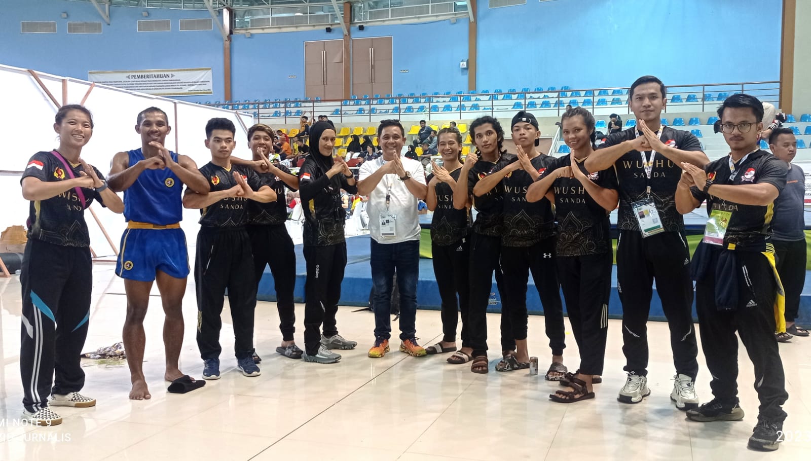 Tujuh Atlet Wushu Jambi Berhasil Melaju ke Babak Final Porwil XI Sumatera