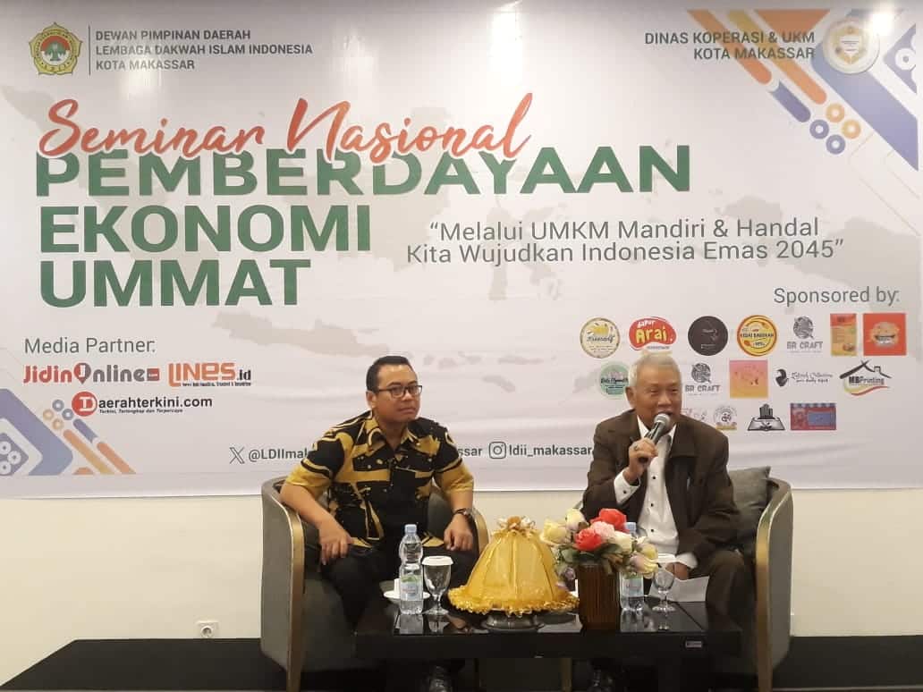 Dorong UMKM Mandiri dan Andal, LDII Kota Makassar Gelar Seminar Nasional
