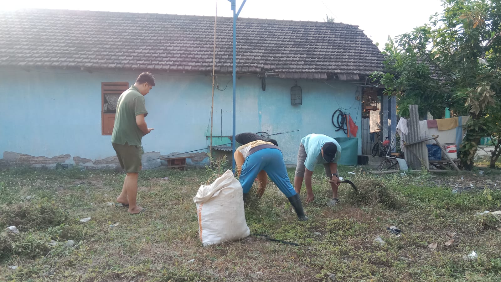 LDII dan Warga Kramattemenggung Kompak Kerja Bakti Sambut HUT ke-81 RI